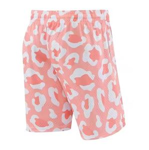 กางเกงขาสั้นเบสบอลตาข่ายระบายอากาศสำหรับผู้ชาย 5 นิ้ว สวมใส่สบาย เหมาะสำหรับออกกำลังกาย แห้งเร็ว กันน้ำ เป็นมิตรกับสิ่งแวดล้อม ลายเรียบ - Product Image 4