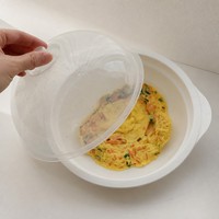 Cuiseur vapeur en plastique sans BPA fabriqué en Corée avec plateau égouttoir pour patates douces et boulettes, écologique