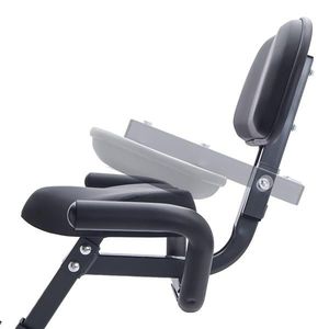Cyclette Pieghevole per Casa, Stile X, con 10 Livelli di Resistenza Regolabile, Fasce per Braccia e Schienale - Product Image 6