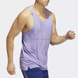 Servicio OEM, Camisetas de Tirantes para Hombre, Nuevas, a la Moda, Transpirables, de Secado Rápido, Ecológicas, de Poliéster/Algodón Tejido, Color y Talla Personalizables - Product Image 3