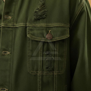 Classic Jeans Winter <b>Jacket</b> <b>For</b> <b>Men</b> Warm Inner Fabric <b>Smart</b> Casual Look Perfect <b>For</b> Outdoor Winter Styling - Product Image 4