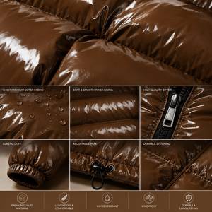 Latest Style 2026 Winter Warm Custom Made Men Hooded Bubble Jacket Best Selling Eco-Friendly Breathable Lightweight Front <b>Quick</b> - Product Image 6