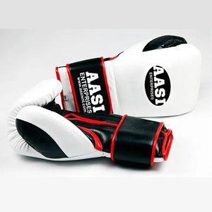Gants de kickboxing faits à la main pour hommes, en cuir de vachette, personnalisés, pour l'entraînement sportif, toutes saisons - Product Image 3