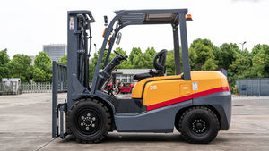 รถยก Montacargas ขนาด 3 ตัน 2 ตัน 3.5 ตัน 4 ตัน 5 ตัน เครื่องยนต์ ISUZU ของญี่ปุ่น (ตัวเลือก) รถยกขนาดเล็ก รถยกดีเซลขนาดเล็ก - Product Image 4