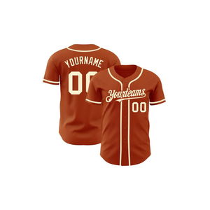 เสื้อเบสบอลสีน้ำเงินแบบกำหนดเอง เสื้อทีมแบบติดกระดุม แขนสั้น ชุดกีฬา ชื่อและหมายเลขแบบกำหนดเอง ชุดกีฬา - Product Image 4