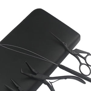 Pinzas de Acero Inoxidable de Color Sólido para Extensiones de Cabello, Herramientas para Colocar Extensiones de Cabello, Venta al Por Mayor - Product Image 3