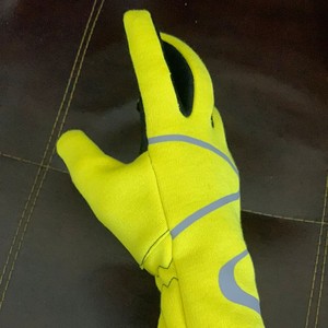 ถุงมือแข่งแบบเต็มนิ้วสีเหลือง XL ไนลอนกันลื่นสำหรับขี่กลางแจ้ง แบบยูนิเซ็กซ์ ปิดด้วยแถบตีนตุ๊กแก - Product Image 6