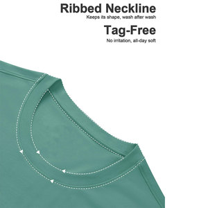 T-shirt Ringer Homme Écologique Respirant Grande Taille Léger 200 g/m² Service OEM ODM Style Vintage Coupe Ample - Product Image 4