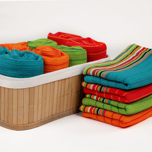 Paños de Cocina Prácticos de Algodón Orgánico con Tejido Waffle, Duraderos, Sin Pelusas, Altamente Absorbentes para la Limpieza Diaria de la Cocina - Product Image 6