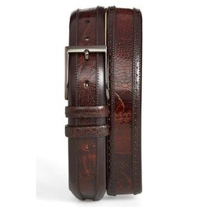 Cinturones de Cuero de Longitud Personalizada, Accesorios para Hombre, Última Llegada, Cinturón de Cuero Genuino Hecho a Mano con Hebilla de Metal, Precio al por Mayor - Product Image 6