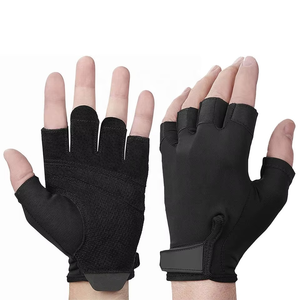 Geo Brothers Men's Women's Half-Finger Vinyl Breathable Non-Slip Weightlifting <b>Gloves</b> for Gym Fitness Training Wholesale - Product Image 1