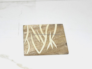 Posavasos de madera de mango, mesa de resina gratis personalizada, alfombrillas decorativas para fiesta de boda, almohadillas, accesorio para bodas y fiestas - Product Image 2