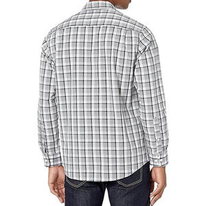 Chemise Formelle Homme à Manches Longues avec Logo Personnalisé, 100% Coton Respirant Sergé, Fournisseur en Gros - Product Image 5