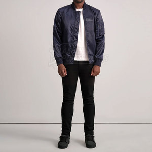 Wholesale Fashion Wear <b>Men</b> Satin <b>Jacket</b> Customized Your Own Logo Latest Design <b>Men</b> Satin <b>Jacket</b> - Product Image 4