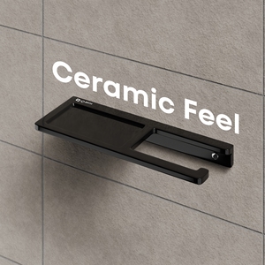 Portarrollos de Papel Higiénico de Grado Comercial y Soporte para Teléfono Móvil, Doble Función, Accesorios de Baño para Hostelería y Espacios Públicos - Product Image 3