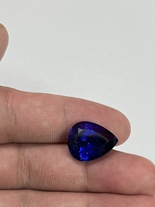 Gema Natural de tanzanita de alta calidad, color azul real, forma de pera, perfectamente hecha, 16,60 quilates, suelta, de Sadiya internacional - Product Image 3