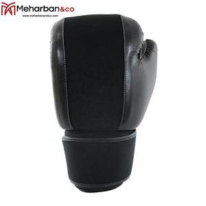 Gants de boxe personnalisés en cuir Pu de haute qualité, formation Pro OEM ODM Logo personnalisé en cuir véritable, créez vos propres gants de boxe - Product Image 4