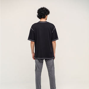 T-shirts formels de haute qualité, meilleure édition, service OEM, grandes tailles, respirants, vierges, pour hommes - Product Image 4