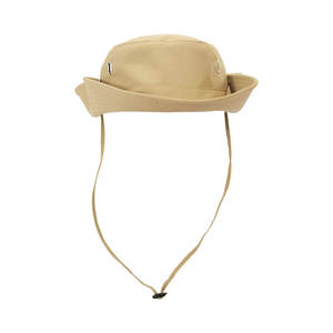 Unisex <b>mens</b> Beige Bucket <b>Hat</b> With Adjustable Chin Strap Breathable Mesh Fabric <b>For</b> Beach Spring <b>Summer</b> Outdoor Use New Style fit - Product Image 4