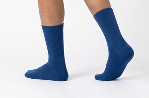 Chaussettes de compression mi-mollet haute performance pour hommes, personnalisables, pour le sport et l'entraînement, vente en gros - Product Image 4