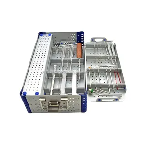 Kit d'instruments orthopédiques pour petits fragments, ensemble de base pour la chirurgie osseuse traumatique, certifié CE ISO par Grip Surgical - Product Image 2