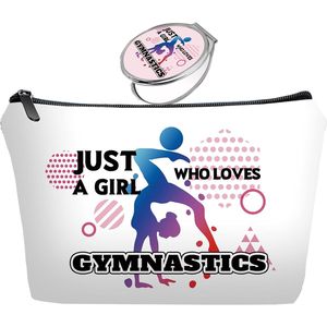 Set di Borse da Viaggio Personalizzate per Ginnastica e Cosmetici con Specchio per Donne e Ragazze, Kit Organizzatore per Sposa e Damigelle - Product Image 1