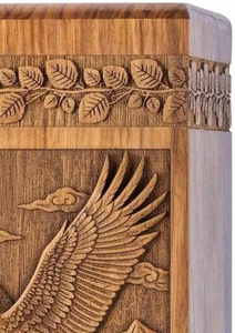 Wooden Urn <b>Box</b> <b>For</b> Human <b>Ashes</b> Funeral Cremation Urns <b>For</b> Male and Female High Quality Urns - Product Image 4