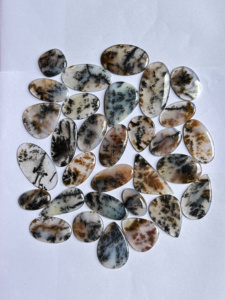 Agate Dendritique Naturelle Pierres Précieuses en Vrac Vente en Gros Agate Dendritique Cabochon Pierres Précieuses Belle Pierre Précieuse pour la Fabrication de Bijoux - Product Image 2