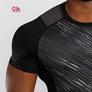 OEM Custom Rash Guard Fully Sublimation <b>Compression</b> <b>Shirt</b> Long Swim <b>Shirts</b> for MMA Rashguard Protection - Product Image 6