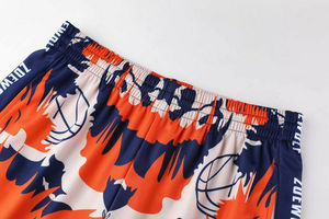 Ensemble de maillots de basket-ball sans manches respirants à motif uni, personnalisés ODM/OEM, en polyester, de haute qualité, pour équipes sportives - Product Image 6
