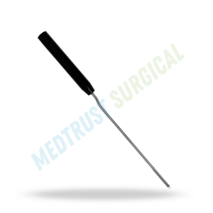 Osteotome à baïonnette latérale 18,5 pouces, instrument de chirurgie neuro-spineuse pour ostéotomie et coupe osseuse de la colonne vertébrale - Product Image 4