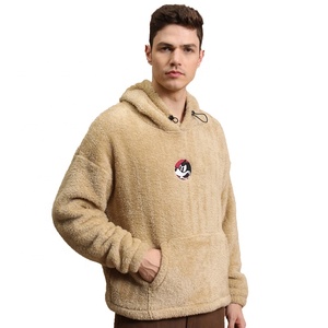 Sweat-shirt polaire Sherpa pour hommes, sweat à capuche confortable d'hiver de taille XS, vêtements chauds et respirants de bonne qualité. - Product Image 5