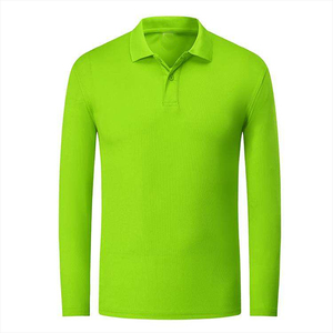 Camisa Casual para Hombre, Tallas XS-3XL, Manga Larga, Bordada, Sólida, Compresible, Talla Grande, Ecológica, 100% Poliéster, Transpirable, de Secado Rápido - Product Image 3