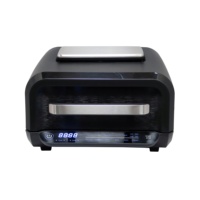 Penjualan Terbaik: Penggorengan Udara Listrik Mewah 8 in 1 Tanpa Minyak dengan Kontrol Digital untuk Penggunaan Rumah Tangga & RV - Panggang, Bakar, Grill & Lainnya