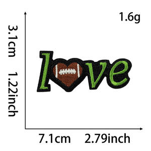 Parche Bordado Personalizado del Fabricante, Parches Bordados con Logotipo Personalizado, Parche Circular Termoadhesivo de Tela con Diseño Bordado - Product Image 6