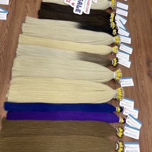 Cabello natural liso de 24 pulgadas, disponible en varios colores, alta calidad del mejor proveedor, cabello real, producto más vendido. - Product Image 6