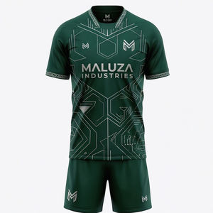 Uniforme de Fútbol Sublimado con Nuevo Diseño 2026, Jersey de Fútbol Personalizado con Nombre y Número, Conjunto de Equipo, Ropa Deportiva Cómoda y Elástica - Product Image 1