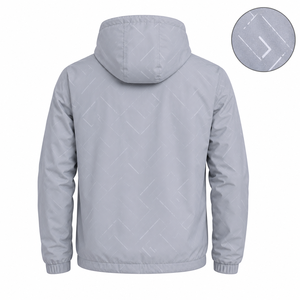 Chaquetas con Capucha Estampadas para Hombre, Impermeables, Resistentes al Viento, Ligeras, Cortavientos para Exteriores, Unisex, Logotipo Personalizado, Fabricante OEM ODM - Product Image 2