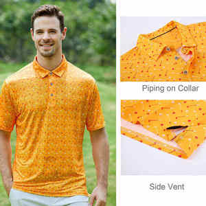 T-shirts Polo Homme Manches Courtes Qualité Supérieure en Tissu Tricoté Polyester Coton, Conception Sur Mesure - Product Image 5
