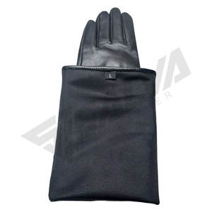Gants de moto tactiques en cuir de mouton personnalisés pour hommes, gants de moto en cuir d'hiver, gants chauds pour motards - Product Image 6