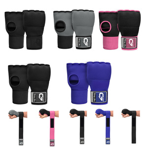 Gants d'entraînement de boxe personnalisés à demi-doigts avec sangle élastique pour le poignet, marque privée OEM, respirants, pour la protection des mains - Product Image 6