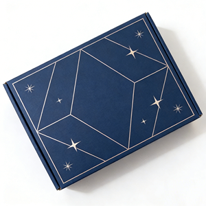 Caja de Envío de Cartón Corrugado Personalizada para Suscripciones, con Tapa Superior, Impresión de Logotipo Personalizado, Laminación Mate, Reciclable, Forma Rectangular - Product Image 2