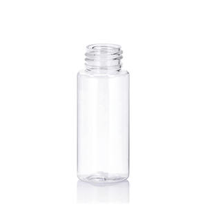 High Quality Face Cream Skin Care Serum Lotion <b>Shampoo</b>-50ml PET Plastic Cylinder Bottle Pump Sprayer - Product Image 2