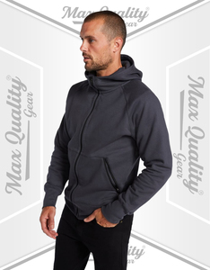 Sweat-shirt à capuche zippé pour homme, veste en polaire confortable pour l'entraînement, le jogging et le style décontracté - Product Image 1