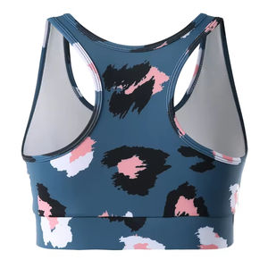 Venta al por mayor de los últimos sujetadores deportivos de alta calidad para mujer, todo tipo de sujetadores con impresión por sublimación personalizada, sujetadores deportivos transpirables para damas. - Product Image 4