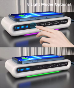 Batterie externe sans fil, station d'alimentation portable, station de charge USB Type C, chargeur de bureau pour téléphone portable - Product Image 4