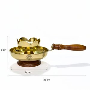 Quemador de Bakhoor Metálico de Alta Calidad al por Mayor para Quemar Oud Bakhoor y Carbón de Incienso - Product Image 2