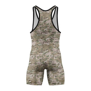 Ropa Deportiva de Lucha Libre Sublimada con Logotipo Personalizado de Alta Calidad para Jóvenes y Hombres, Singletes de Powerlifting al por Mayor para Entrenamiento Profesional - Product Image 5