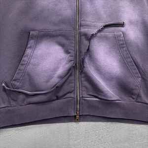 Vente directe usine, prix de gros, sweats à capuche basiques pour hommes effet délavé, sweats à capuche pour hommes effet délavé avec logo personnalisé, meilleur fournisseur d'usine - Product Image 2