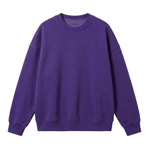 Sweat-shirt à capuche à manches longues en coton 100% avec poignets côtelés, design personnalisé, unisexe, respirant, sweat-shirt d'hiver - Product Image 5